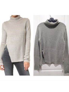 Cheap Monday | Haunt turtleneck sweater in grey